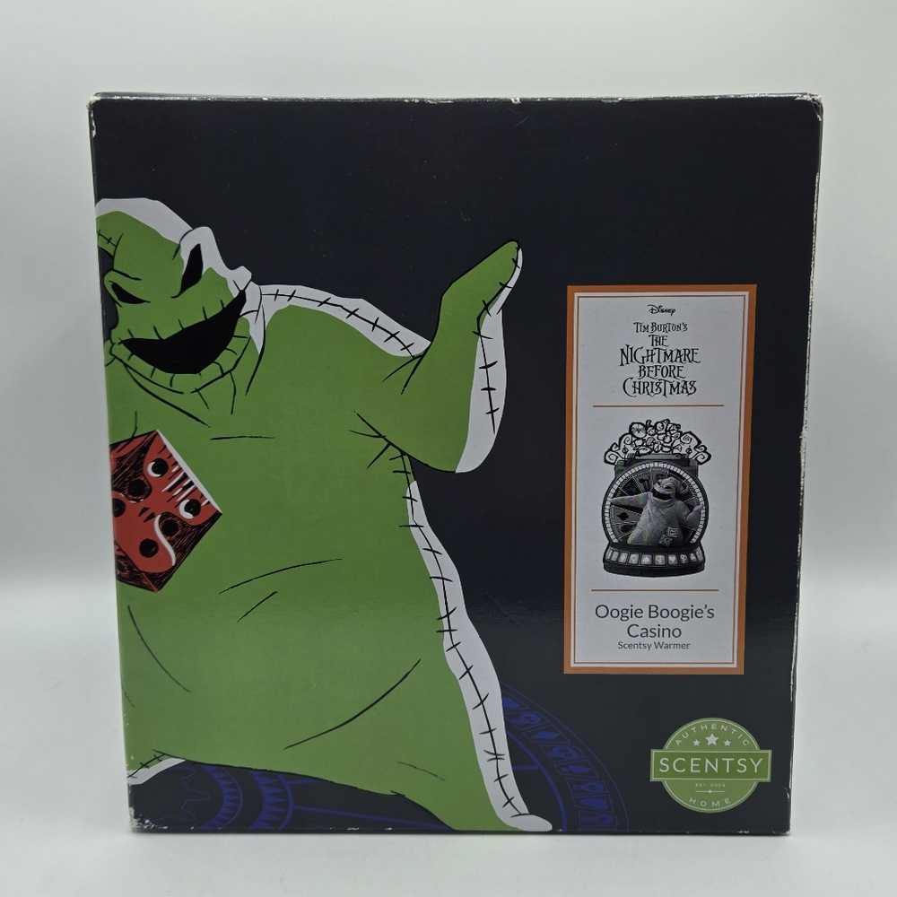 Scentsy The Nightmare Before Christmas Oogie Boogie's Casino Wax Warmer - Picture 7 of 15